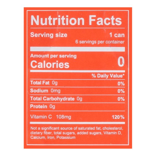 Hop Water - Hop Water Spk Bld Orng 6pk - Case of 4-6/12 FZ - Image 3