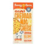 Funny Farm By La Loo's Goat Cheddar Cheese Macaroni & Cheese Dinner  - Case of 8 - 6 OZ