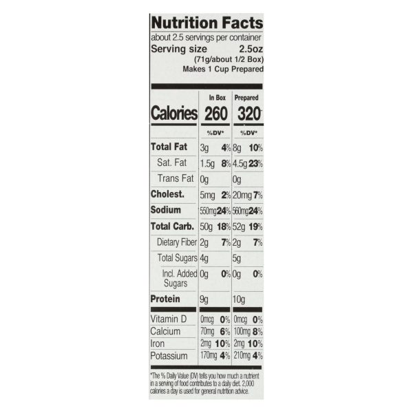 Funny Farm By La Loo's Goat Cheddar Cheese Macaroni & Cheese Dinner  - Case of 8 - 6 OZ - Image 2