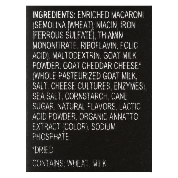 Funny Farm By La Loo's Goat Cheddar Cheese Macaroni & Cheese Dinner  - Case of 8 - 6 OZ - Image 3