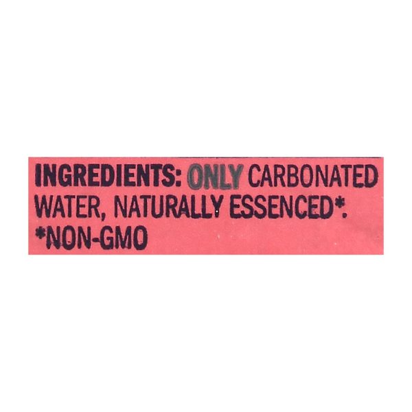 Lacroix Natural Sparkling Water - Cran-Raspberry - Case of 2 - 12 Fl oz. - Image 2