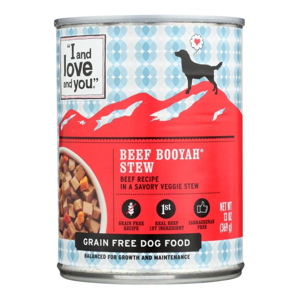 I and Love and You Beef Booyah Stew - Wet Food - Case of 12 - 13 oz. - Image 2