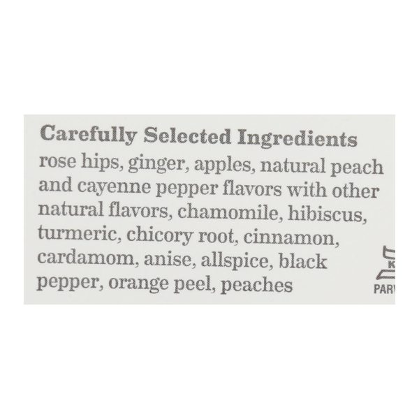 Bigelow Tea - Tea Ginger Peach Tumeric - Case of 6 - 18 BAG - Image 2