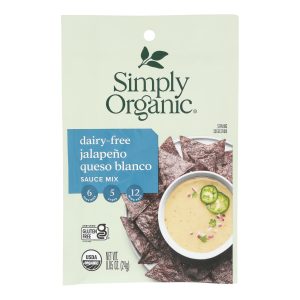 Simply Organic - Sauce Mx Jalap Queso Df - Case of 12-.85 OZ