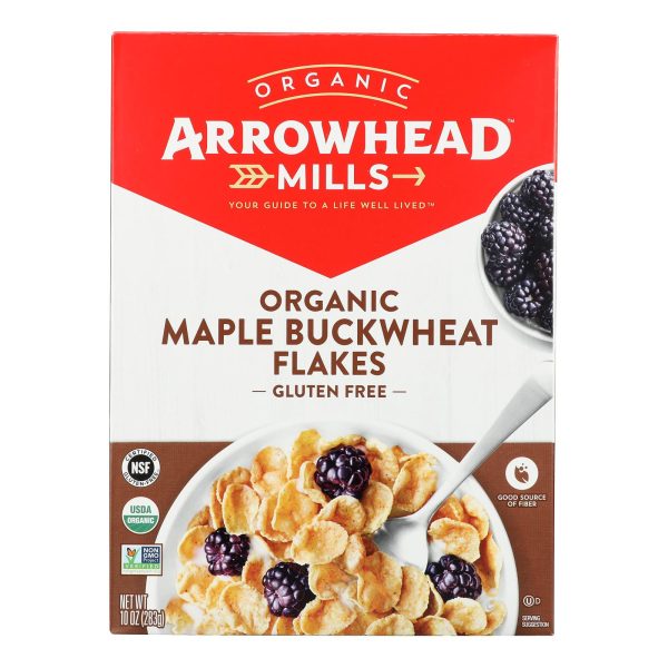 Arrowhead Mills - Cereal - Maple Buckwheat Flakes - Case of 6 - 10 oz. - Image 3