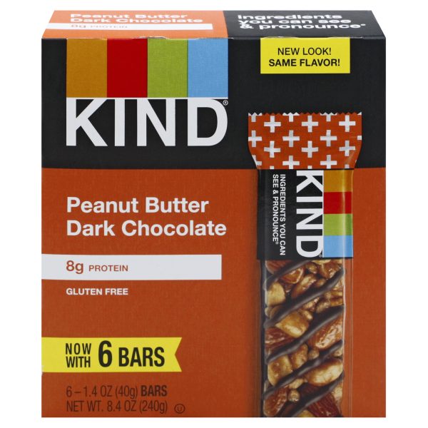 Kind - Bar Dark Chocolate Peanut Butter - Case of 10-6/1.4 OZ - Image 2