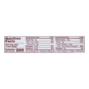 GoMacro Organic Macrobar - Cherries and Berries - 2 oz Bars - Case of 12