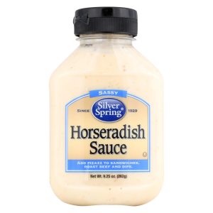 Silver Spring Sauce - Horsradish - Case of 9 - 9.25 fl oz