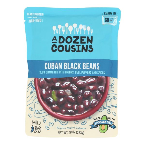 A Dozen Cousins - Ready to Eat Beans - Cuban Black - Case of 6 - 10 oz. - Image 3