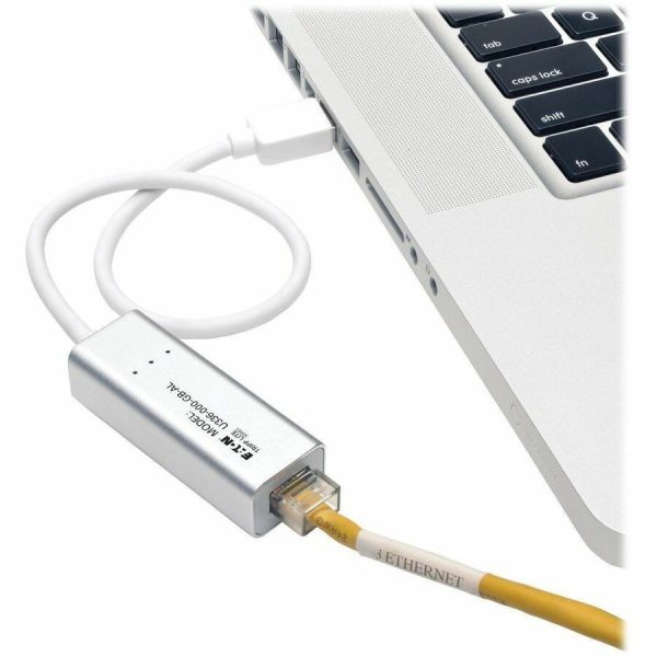 Eaton Tripp Lite Series USB 3.0 SuperSpeed to Gigabit Ethernet NIC Network Adapter, 10/100/1000, Plug and Play, Aluminum - Image 2