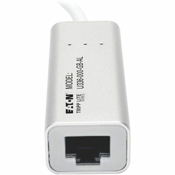 Eaton Tripp Lite Series USB 3.0 SuperSpeed to Gigabit Ethernet NIC Network Adapter, 10/100/1000, Plug and Play, Aluminum - Image 3