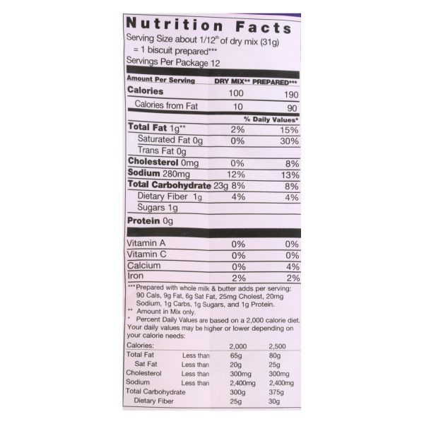 Pamela's Products - Biscuit and Scone - Mix - Case of 6 - 13 oz. - Image 3