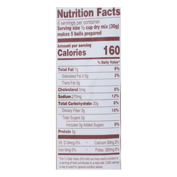 Osem Falafel Mix Envelope - Case of 12 - 6.3 oz. - Image 3