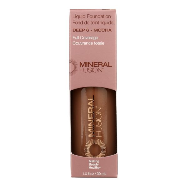 Mineral Fusion - Mkup Liquid Foundation Deep6 - 1 Each-1 FZ