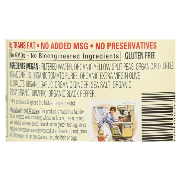 Amy's - Soup - Organic - Lentil - Golden - Case of 12 - 14.4 oz - Image 2