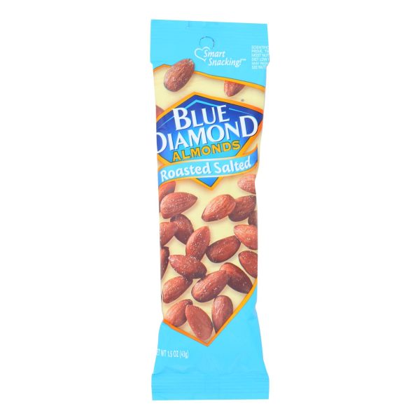 Blue Diamond - Almonds Roasted Salted Ss - Case of 12 - 1.5 OZ - Image 2