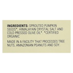 Living Intentions Organic Sprouted Seeds - Pumpkin Sunflower - Case of 6 - 8 oz.