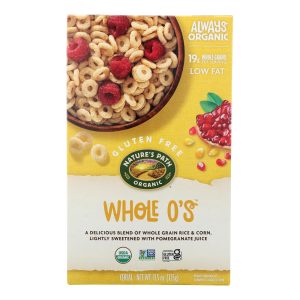 Nature's Path Organic Whole O's Cereal - Case of 12 - 11.5 oz.