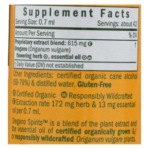 Herb Pharm - Oregano Spirits Extr - 1 Each-1 FZ