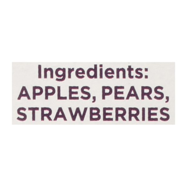 Chum Fruit Bites - Fruit Bites Strawberry 4pk - Case of 6-2.8 OZ - Image 3
