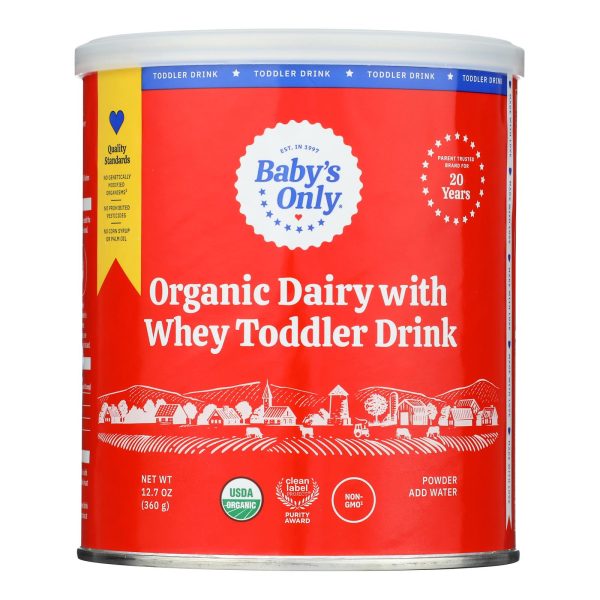 Baby's Only Organic Dairy Formula - Non Gmo - Case of 6 - 12.7 oz. - Image 3