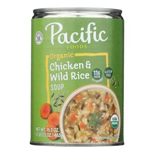 Pacific Foods - Soup Chickn Wild Rice - Case of 12-16.3 OZ