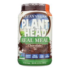 Genceutic Naturals Plant Head Real Meal - Chocolate - 2.3 lb