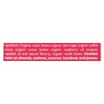 Taza Chocolate Stone Ground Organic Dark Chocolate Bar - Raspberry Crunch - Case of 10 - 2.5 oz.