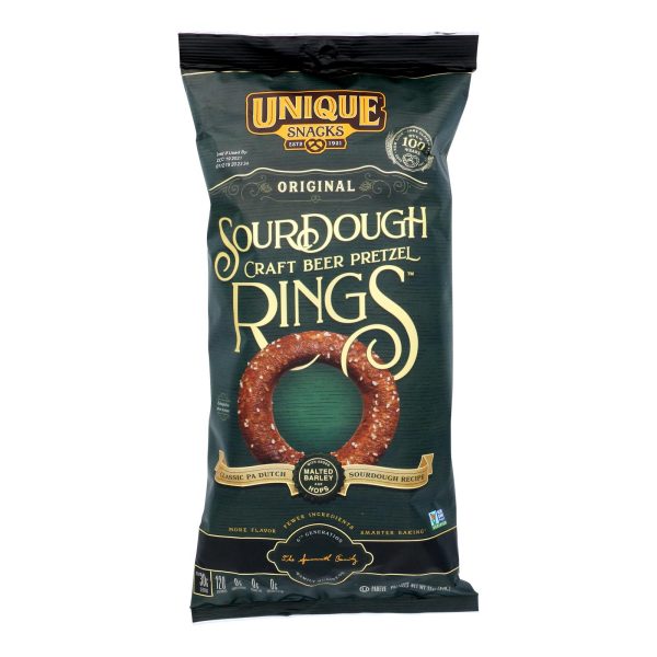 Unique Pretzels - Sourdough Craft Beer Pretzel Rings - Case of 12 - 11 oz. - Image 3