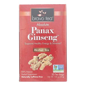 Bravo Teas and Herbs - Tea - Absolute Panax Ginseng - 20 Bag