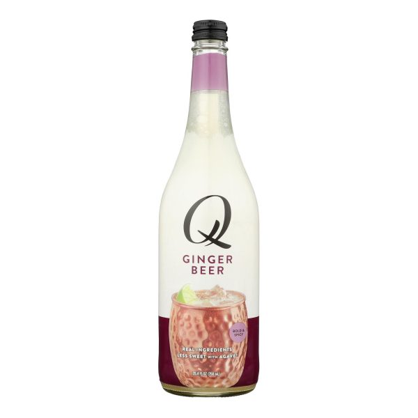 Q Drinks - Ginger Beer - Case of 8-25.4 FZ - Image 2