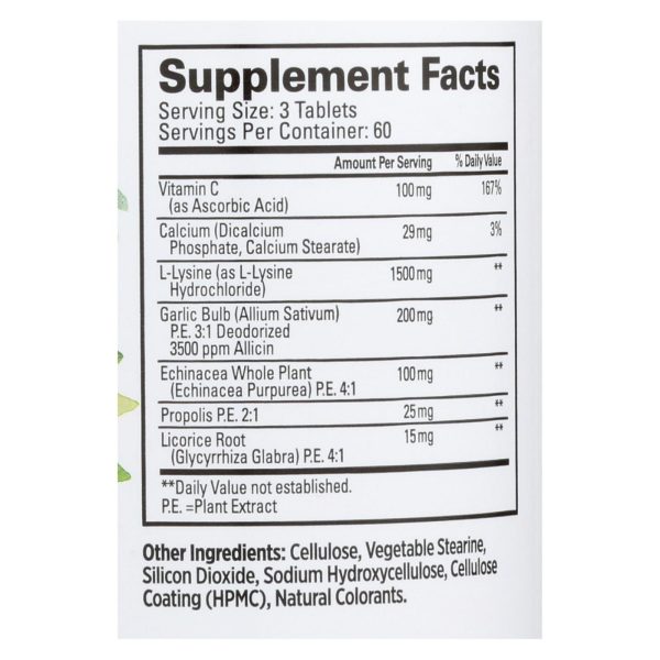 Quantum Super Lysine Plus Immune System - 180 Tablets - Image 2