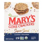 Mary's Gone Crackers Super Seed - Everything - Case of 6 - 5.5 oz.