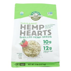 Manitoba Harvest Hemp Hearts - Organic - Shelled - 5 lb - 1 each