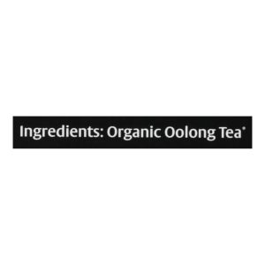 Choice Organic Teas Oolong Tea - 16 Tea Bags - Case of 6