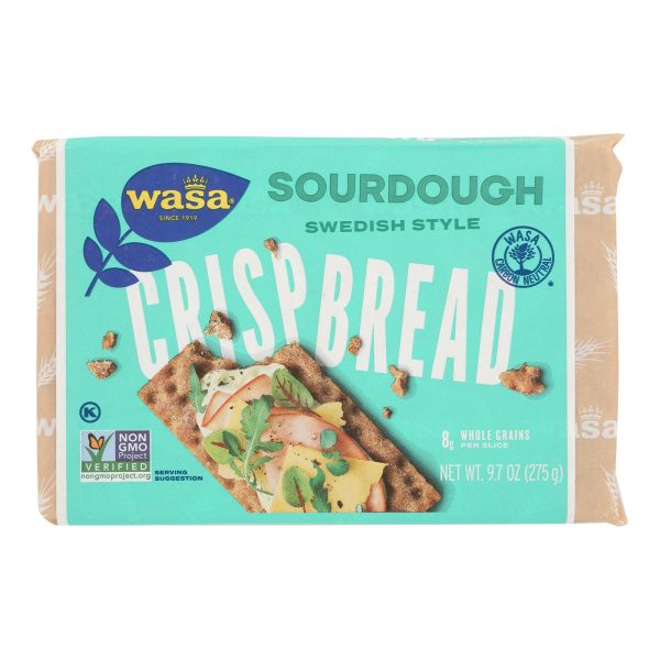 Wasa Crispbread Rye Crispbread - Sourdough - Case of 12 - 9.7 oz. - Image 3