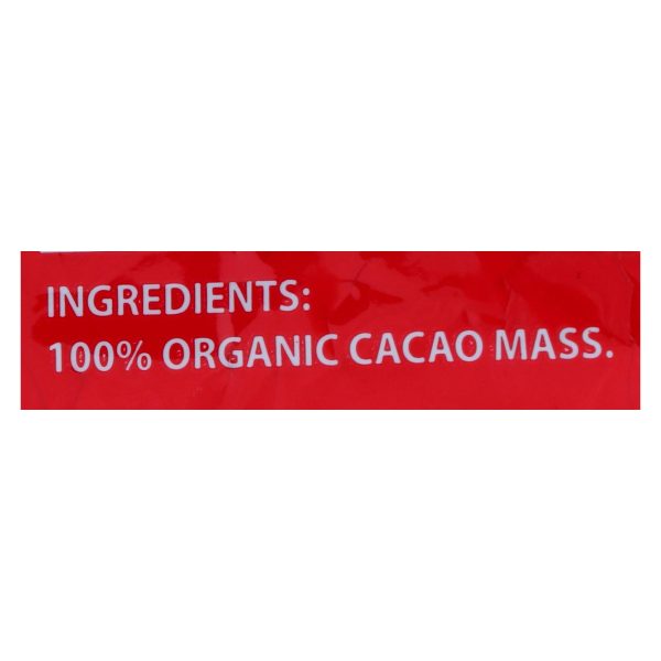Pascha Chocolate Chips - Dark Unsweetened - Case of 6 - 8.8 oz. - Image 2