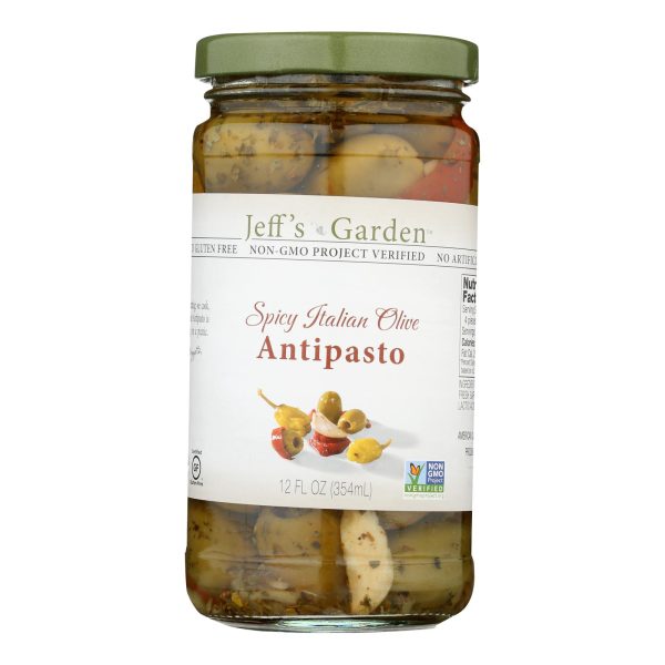 Jeff's Natural Jeff's Natural Antipasto - Antipasto - Case of 6 - 12 Fl oz. - Image 2