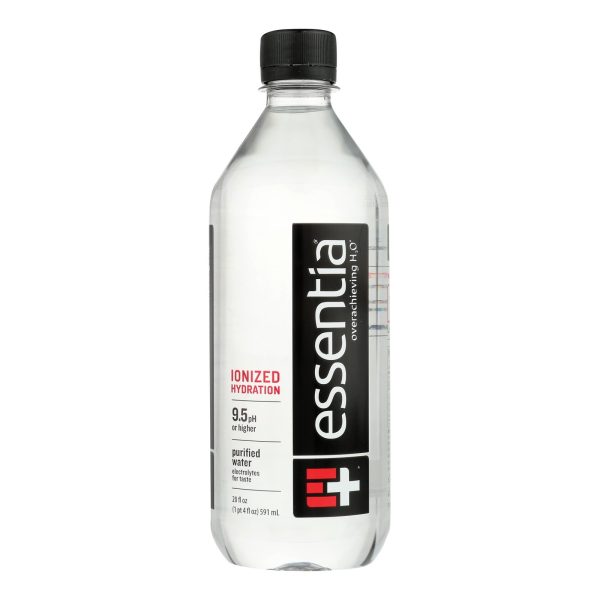 Essentia Hydration Perfected Drinking Water - 9.5 ph. - Case of 24 - 20 oz. - Image 3