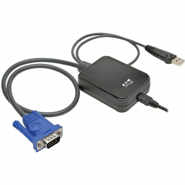 Eaton Tripp Lite Series KVM Console to USB 2.0 Portable Laptop Crash Cart Adapter with File Transfer and Video Capture, 1920 x 1200 @ 60 Hz, TAA - Image 4