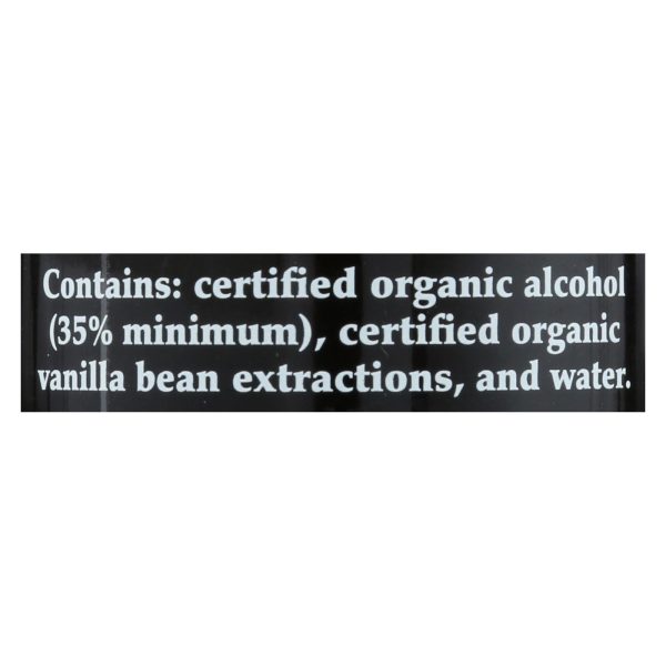 M&B Spices Organic Pure Vanilla Extract  - Case of 3 - 4 OZ - Image 2