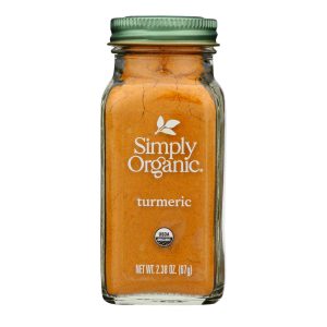 Simply Organic Ground Turmeric Root - Case of 6 - 2.38 oz.