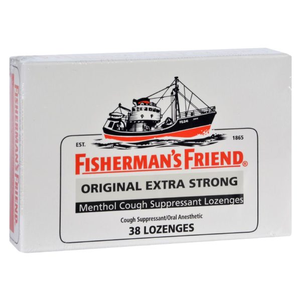 Fisherman's Friend Lozenges - Original Extra Strong - Dsp - 38 ct - 1 Case - Image 2