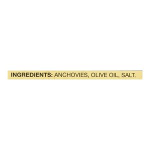 Reese Anchovies - Flat Fillets - in Pure Olive Oil - 2 oz - Case of 10