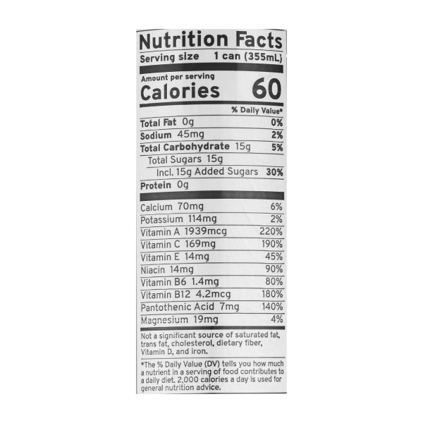 Sunshine Beverages - Soda Clementine Twist - Case of 12-12 FZ - Image 2