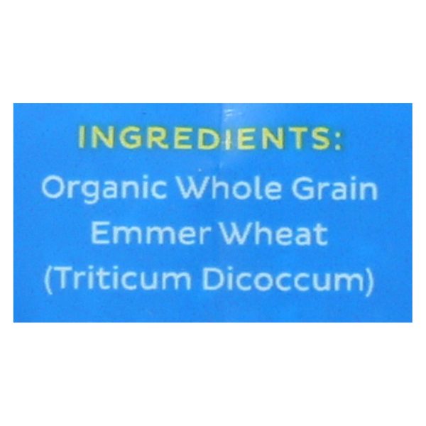 Bluebird Grains - Farro Organic Grade 1 Emmer Split - Case of 6-1 Pound - Image 3