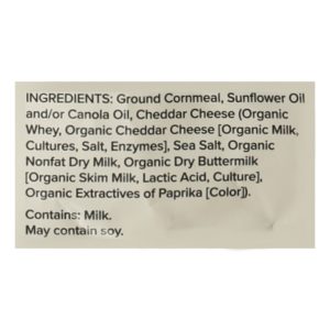 Pipcorn - Crunchies Cheddar - Case of 12-7 OZ