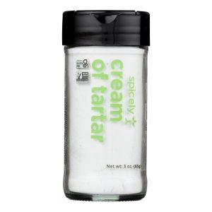 Spicely Organics - Organic Cream of Tartar - Case of 3 - 3 oz.