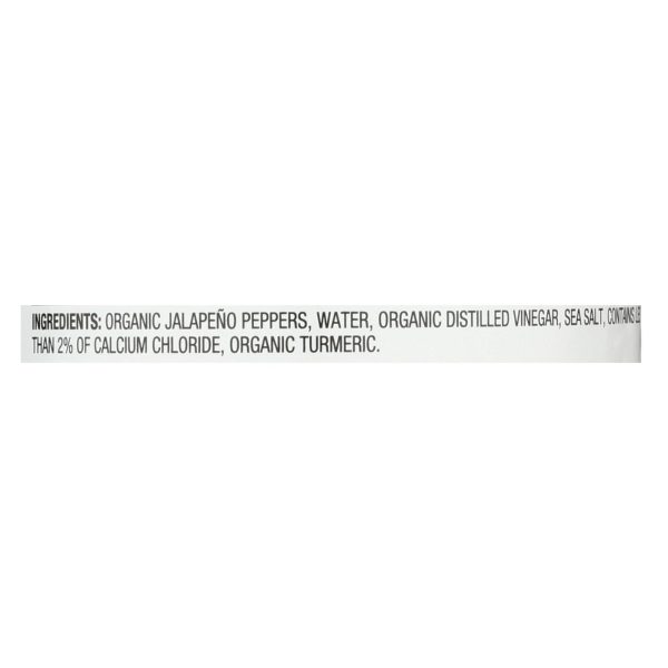 Rio Luna Organic Nacho Sliced Jalapenos - Case of 12 - 12 OZ - Image 3