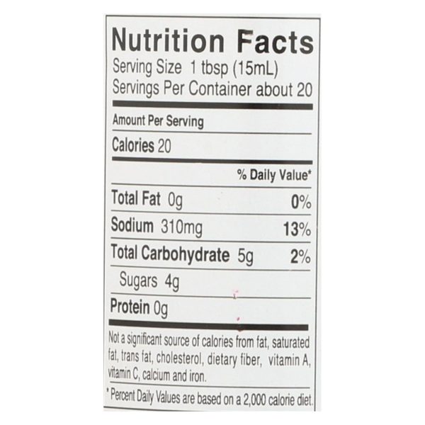 Kikkoman Soy Sauce - Less Sodium - Case of 6 - 10 Fl oz.